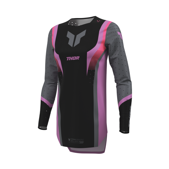 Maillot cross femme Thor 2026 Sportmode Velocity - Noir Orchid