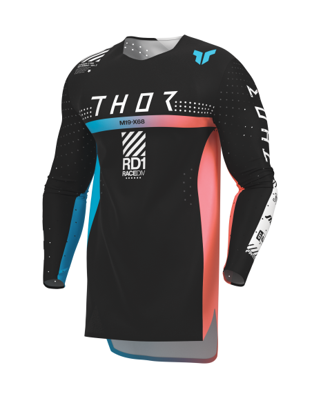 Maillot cross enfant Thor 2026 Sportmode - Noir