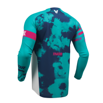 Maillot cross enfant Thor 2026 Launchmode Bleach - Bleu Rouge 2