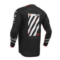 Maillot cross enfant Thor 2026 Launchmode Futura - Rouge Noir 2