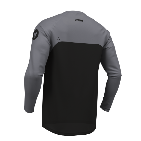Maillot cross enfant Thor 2026 Ridemode Menace - Noir