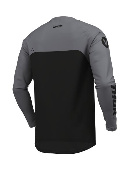 Maillot cross enfant Thor 2026 Ridemode Menace - Noir