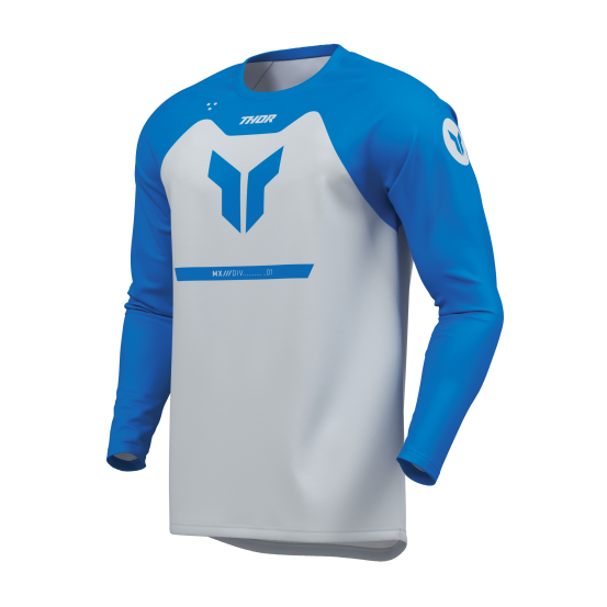Maillot cross enfant Thor 2026 Ridemode Menace - Bleu