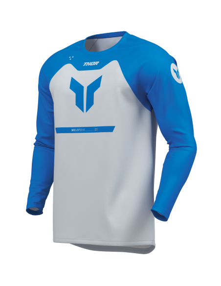 Maillot cross enfant Thor 2026 Ridemode Menace - Bleu