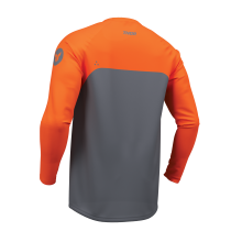 Maillot cross enfant Thor 2026 Ridemode Menace - Gris Orange 2