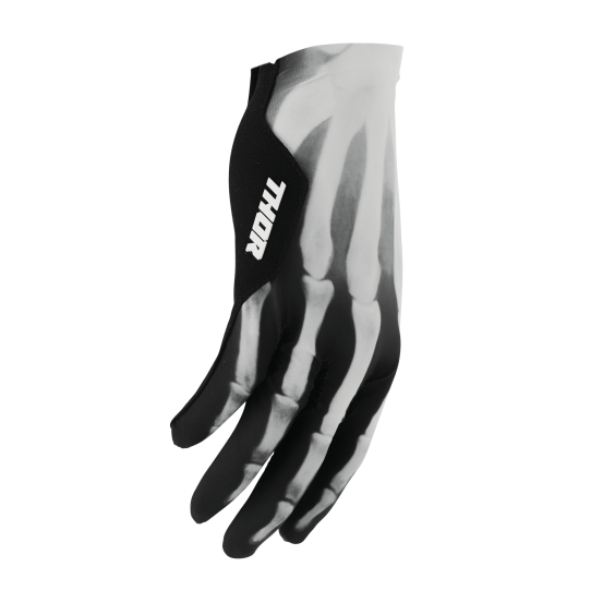 Gants cross homme Thor 2026 Sportmode X-ray - Noir Blanc