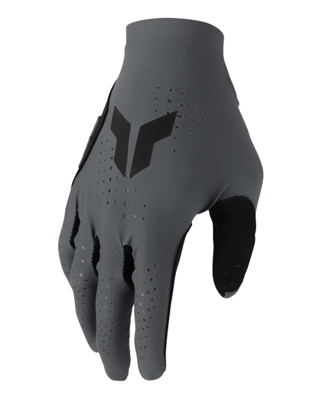 Gants cross homme Thor 2026 Sportmode Vent Iconic - Gris Noir