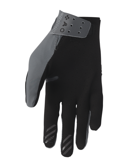 Gants cross homme Thor 2026 Sportmode Vent Iconic - Gris Noir