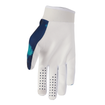Gants cross homme Thor 2026 Launchmode Bleach - Bleu Blanc 2
