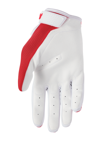Gants cross homme Thor 2026 Ridemode Static - Rouge