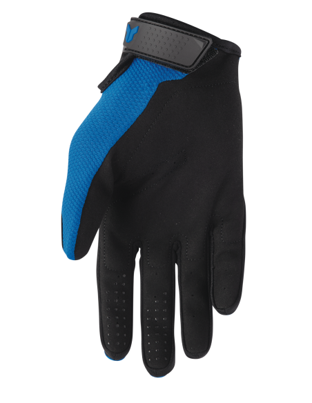 Gants cross homme Thor 2026 Ridemode Static - Bleu