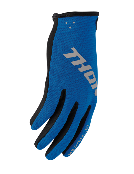 Gants cross homme Thor 2026 Ridemode Static - Bleu
