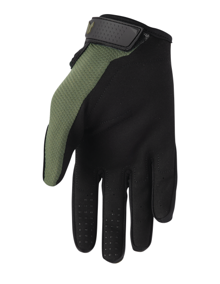 Gants cross homme Thor 2026 Ridemode Static - Vert