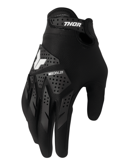 Gants cross femme Thor 2026 Launchmode XP - Noir