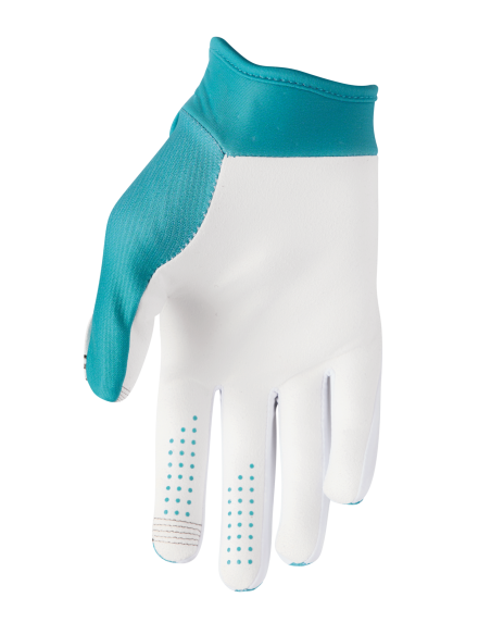 Gants cross femme Thor 2026 Launchmode XP - Bleu Blanc