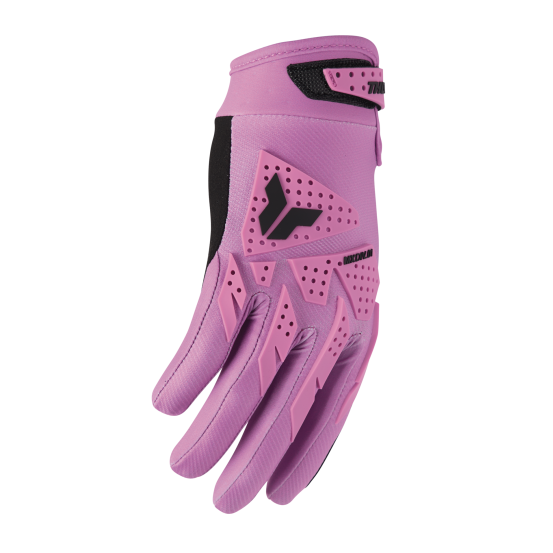 Gants cross femme Thor 2026 Launchmode XP - Noir Rose