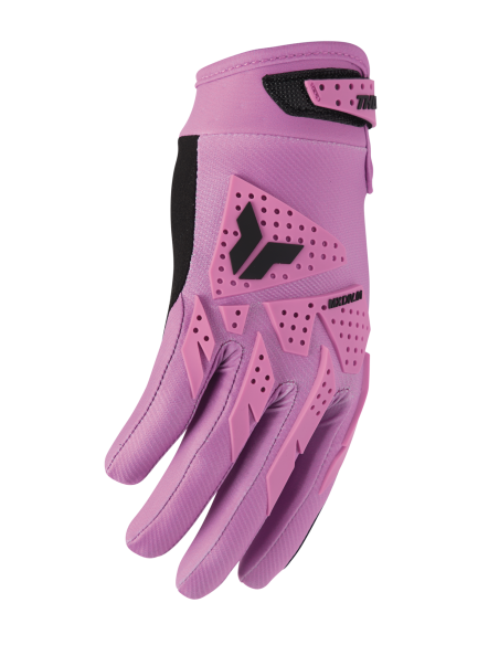 Gants cross femme Thor 2026 Launchmode XP - Noir Rose