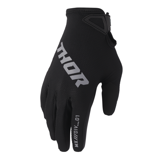 Gants cross enfant Thor 2026 Ridemode Static - Noir