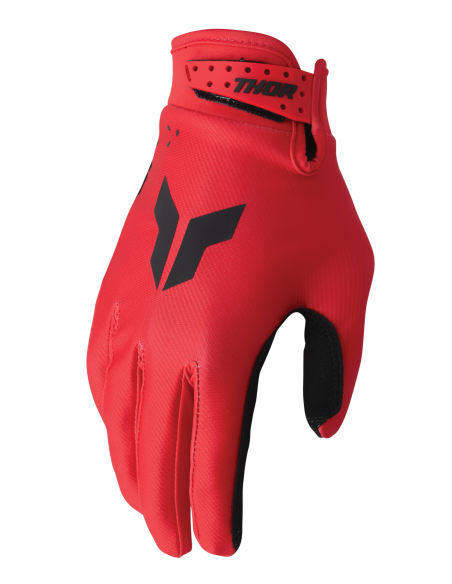 Gants cross enfant Thor 2026 Launchmode Split - Rouge