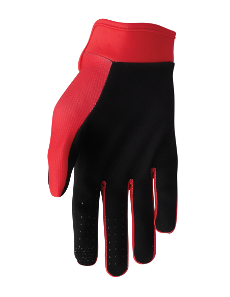 Gants cross enfant Thor 2026 Launchmode Split - Rouge