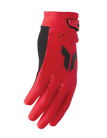 Gants cross enfant Thor 2026 Launchmode Split - Rouge