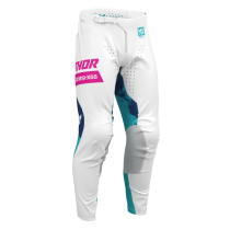 Pantalon cross Thor 2026 Launchmode Bleach - Blanc Bleu