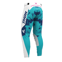 Pantalon cross Thor 2026 Launchmode Bleach - Blanc Bleu 2