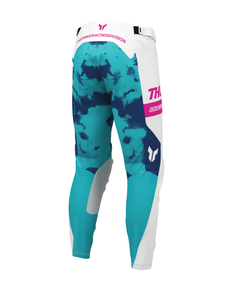 Pantalon cross Thor 2026 Launchmode Bleach - Blanc Bleu