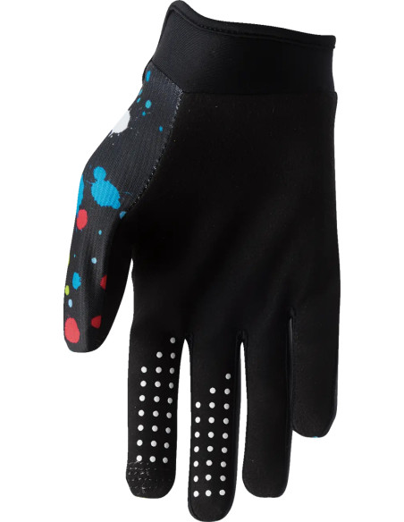 Gants cross enfant Thor 2026 Launchmode Splat - Noir Multicolor