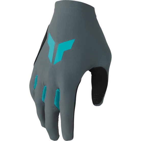 Gants cross femme Thor 2026 Sportmode Iconic - Gris Aqua