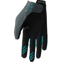 Gants cross femme Thor 2026 Sportmode Iconic - Gris Aqua 2