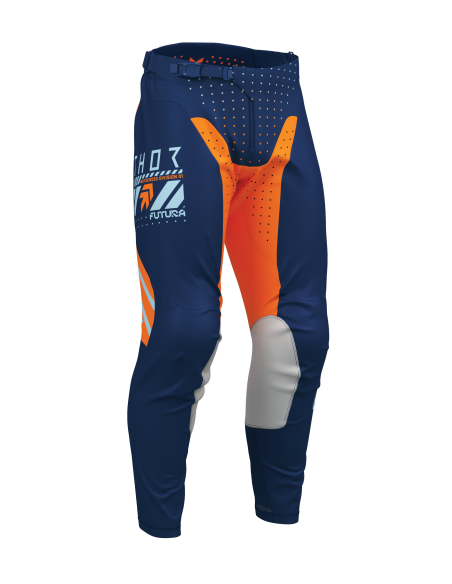 Pantalon cross enfant Thor 2026 Launchmode Futura - Bleu Orange