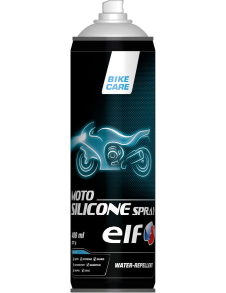 ELF MOTO SILICONE SPRAY - 400ml - Spray nettoyant silicone