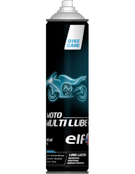 ELF MOTO MULTI LUBE+ - 400ml - Dégrippant