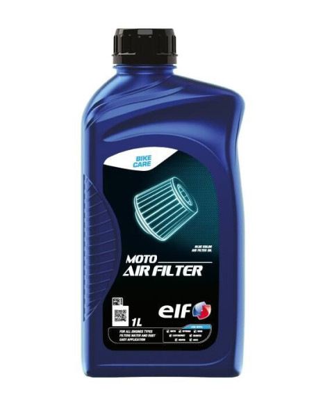 ELF MOTO AIR FILTER OIL - 1 litre - Huile de filtre à air