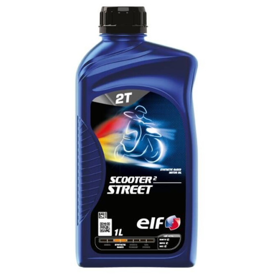 ELF SCOOTER 2 STREET - 1 litre - Huile moteur synthétique 2T