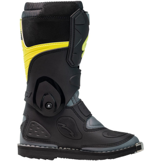 Bottes moto cross enfant Sidi 2026 Flame -Jaune & Noir
