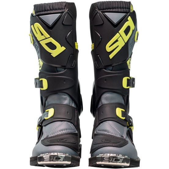 Bottes moto cross enfant Sidi 2026 Flame -Jaune & Noir