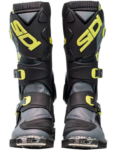 Bottes moto cross enfant Sidi 2026 Flame -Jaune & Noir