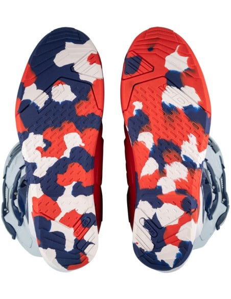 Bottes moto cross Sidi 2026 Crossair X -Blanc  Bleu Rouge