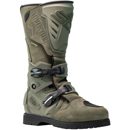 Bottes moto touring Sidi Adventure 2 Gore Tex - Vert