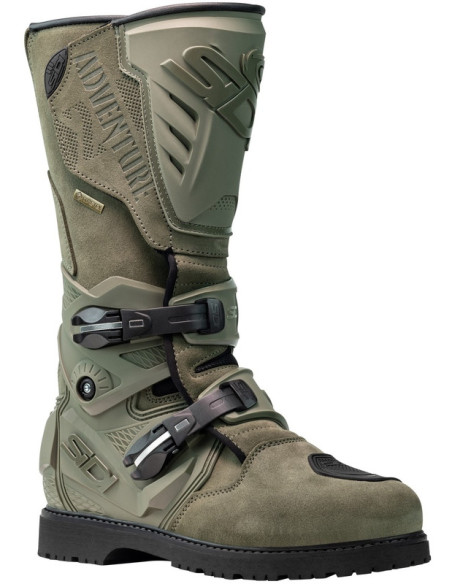 Bottes moto touring Sidi Adventure 2 Gore Tex - Vert