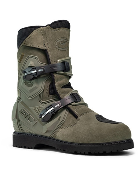 Bottes moto touring Sidi MID Adventure 2 Gore Tex - Vert