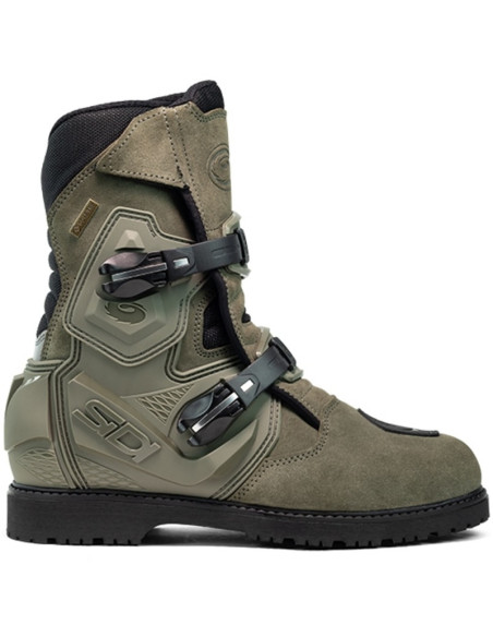 Bottes moto touring Sidi MID Adventure 2 Gore Tex - Vert