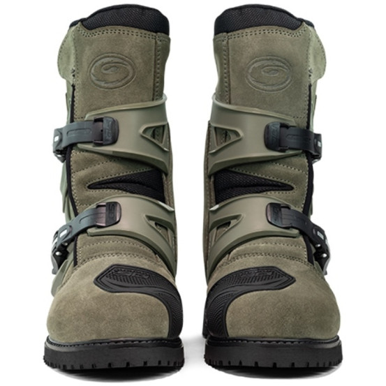 Bottes moto touring Sidi MID Adventure 2 Gore Tex - Vert