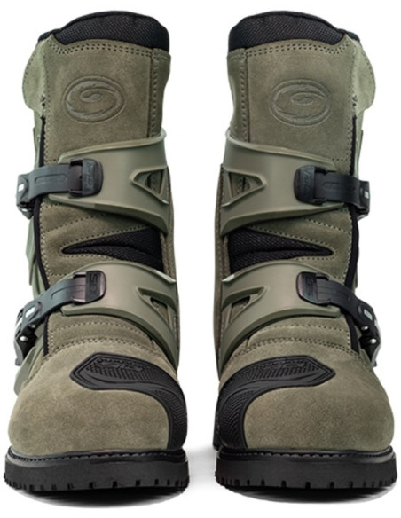 Bottes moto touring Sidi MID Adventure 2 Gore Tex - Vert