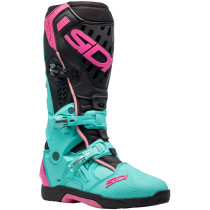 Bottes moto cross Sidi 2026 Crossair -Noir Menthe Rose