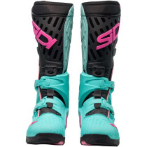 Bottes moto cross Sidi 2026 Crossair -Noir Menthe Rose 2