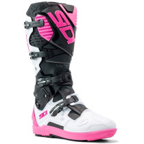 Bottes moto cross Sidi 2026 Crossfire 3 SRS -Blanc Rose