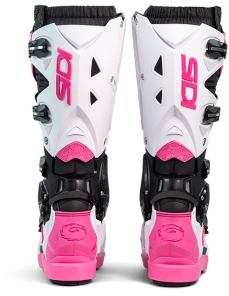 Bottes moto cross Sidi 2026 Crossfire 3 SRS -Blanc Rose